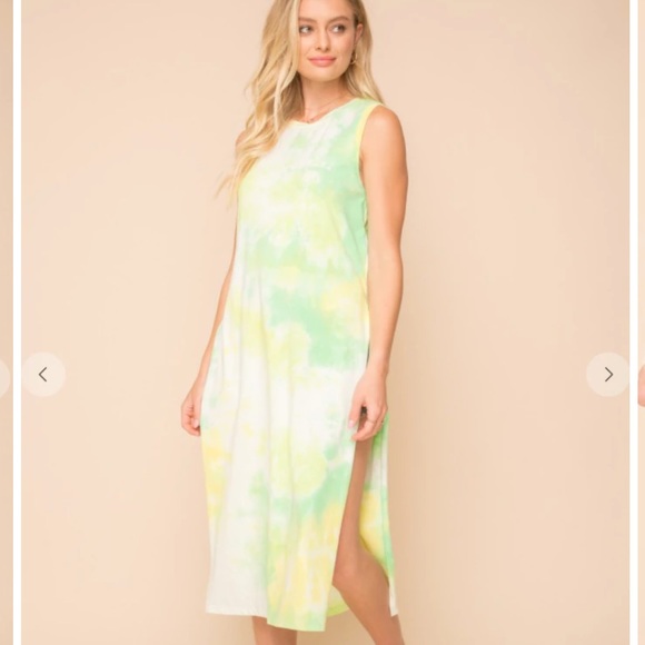 COPY - Tie Dye Midi Top - Picture 4 of 4